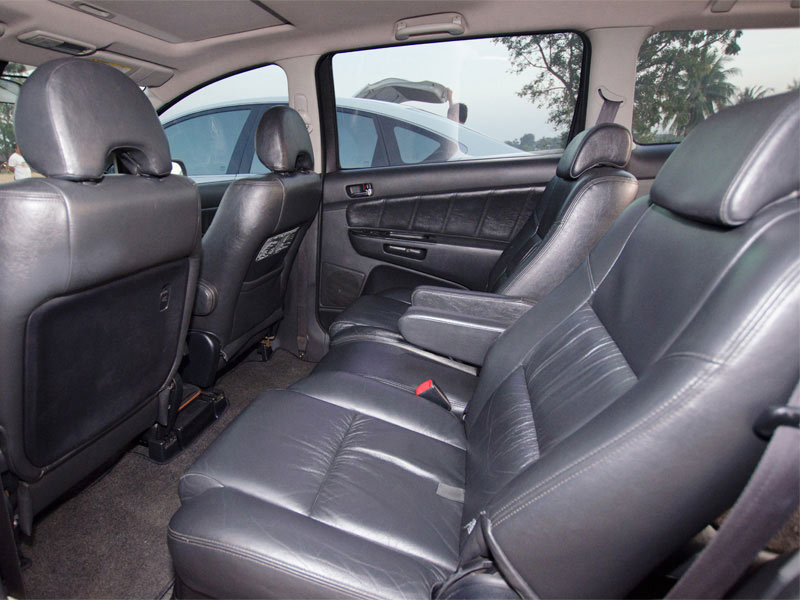Toyota Wish Taxi Interior Rear